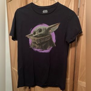 Star Wars The Mandalorian The Child Purple Ball T-Shirt | Medium